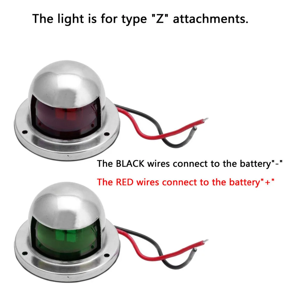 Светодиодный светильник для морской лодки яхты Понтона 12 В 1 пара|Морское