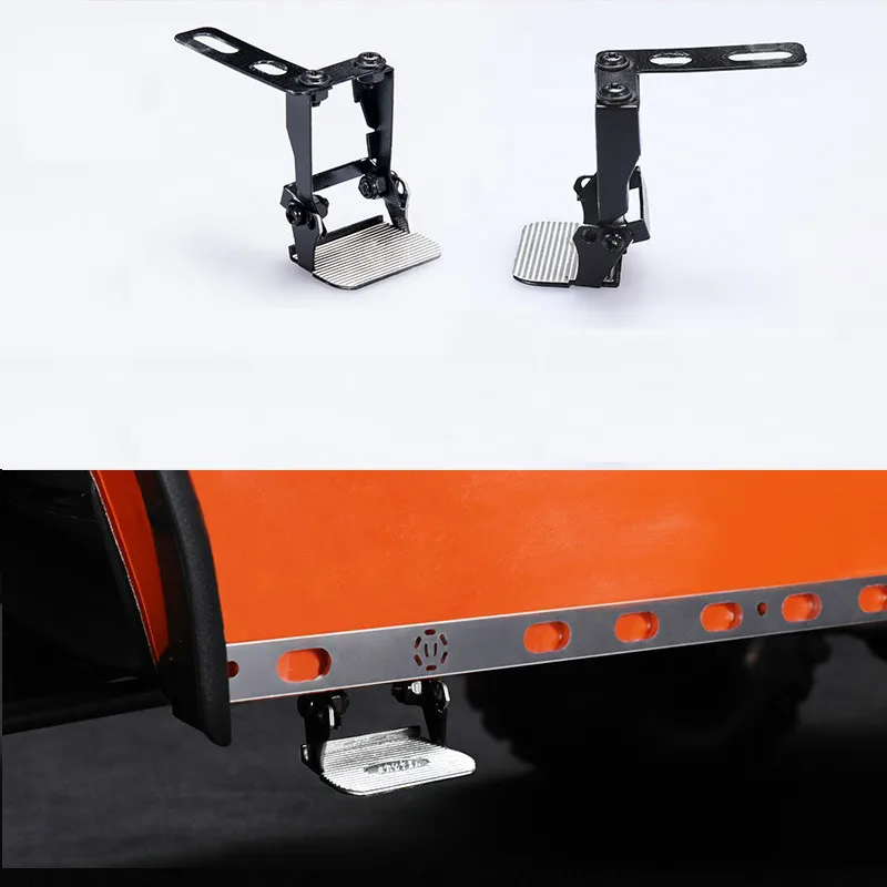 2 шт. металлическая подвижная педаль для радиоуправляемого гусеничного