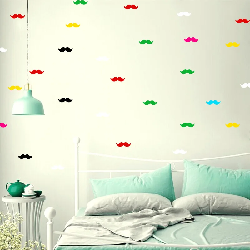 32 шт./компл. наклейки из ПВХ для усов домашняя чашка контейнер досок наклейка