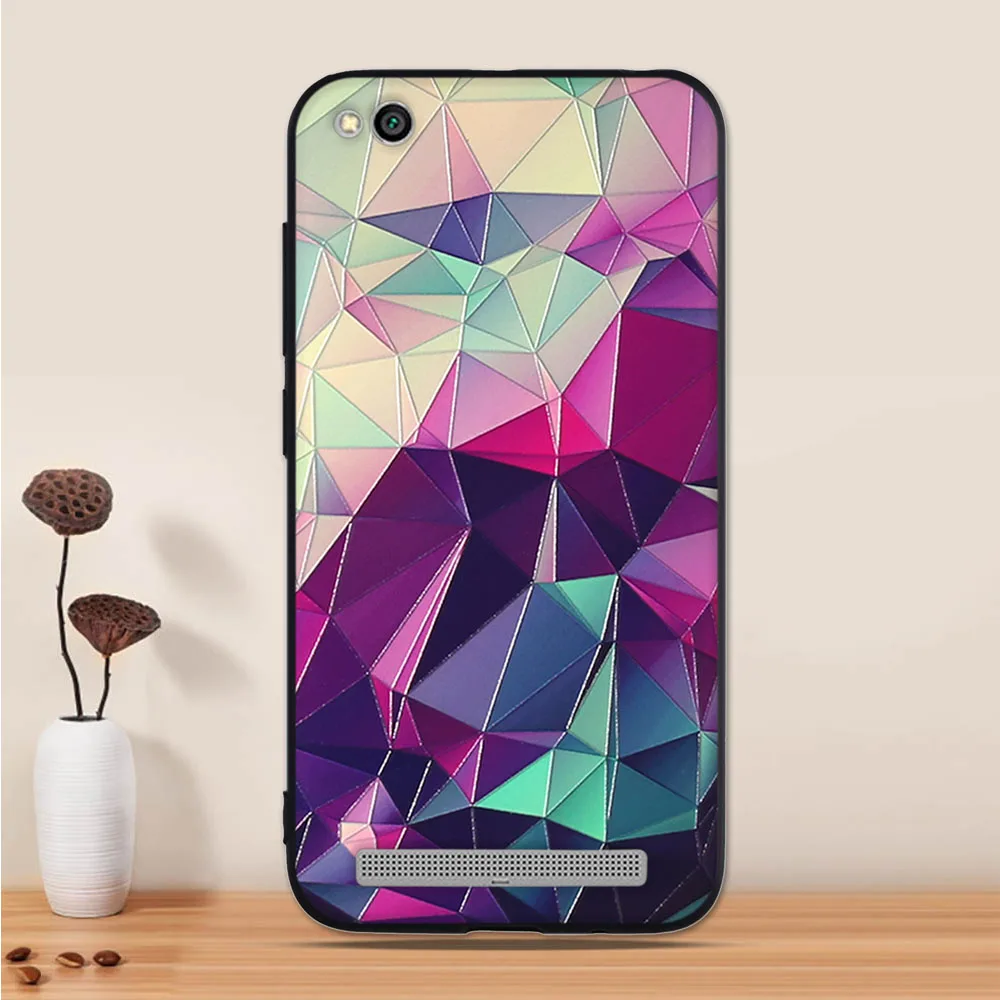 Чехол для Xiaomi Redmi 5A силиконовый 3D чехол из ТПУ мягкая задняя крышка Funda Coque