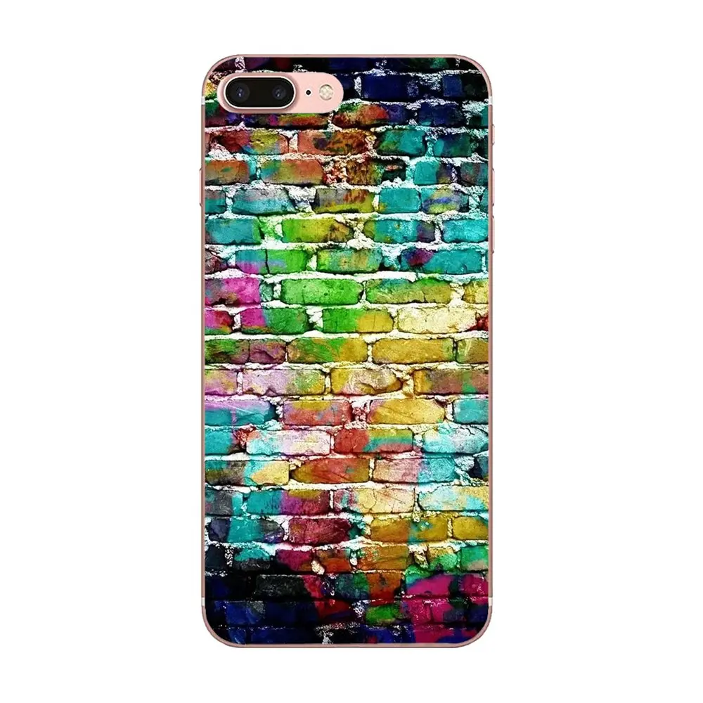 Colorful Texture Wall Tiles Classic For HTC 530 626 628 630 816 820 One A9 M7 M8 M9 M10 E9 U11 Moto G G2 G3 G4 G5 G6 G7 | Мобильные