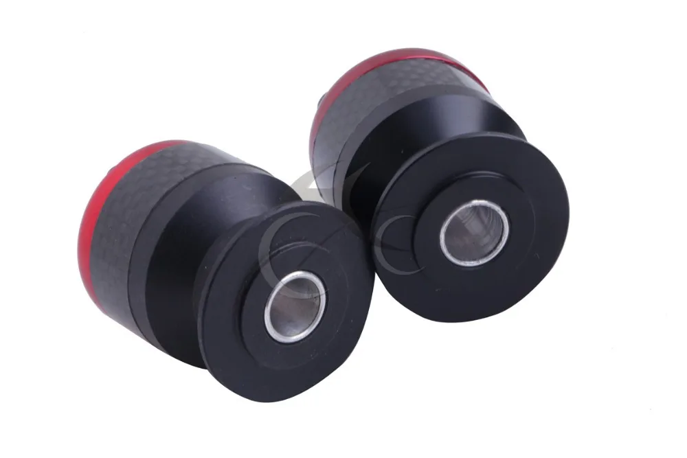 10 мм красный углеволоконный поворотный кронштейн ползунок для Kawasaki ZR750 ZEPHYR Z750 ER6N