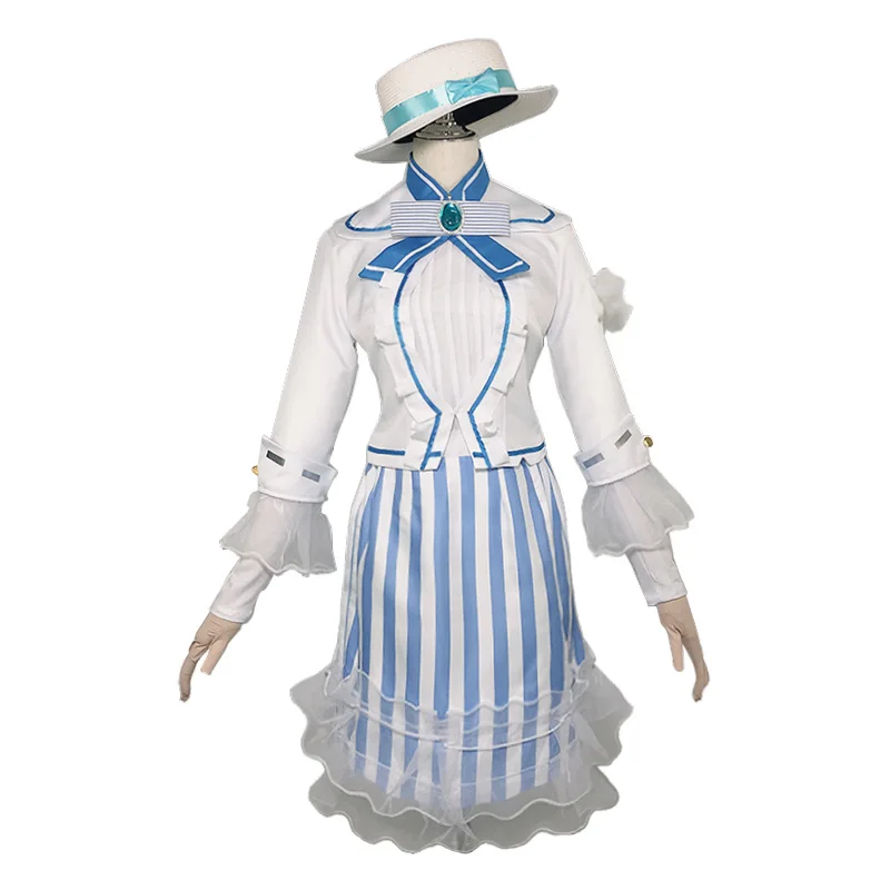

Identity V Cosplay Costume Fifth Personality Air Force Marta Betanfeld Cosplay Costume Lolita Dress Halloween Carnival Party