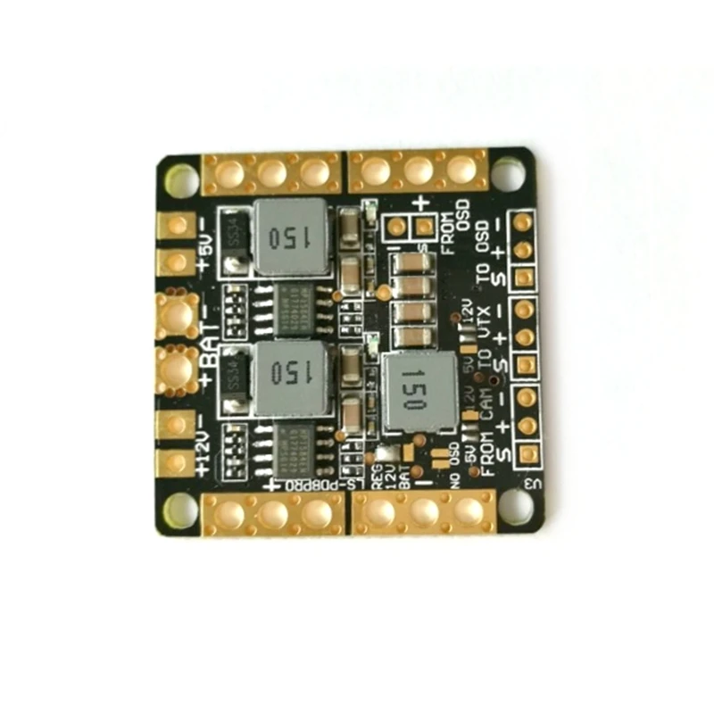 Лидер продаж cc3d naze32 F3 Мощность распределительный щит PDB с фильтром BEC Выход 5 В 12 3A