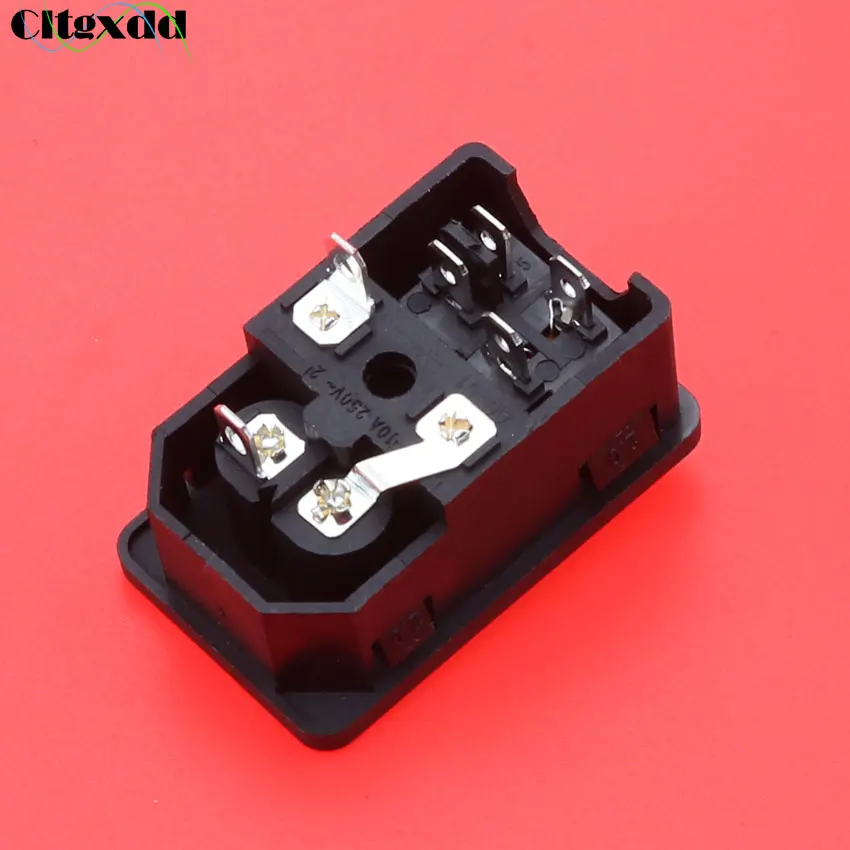 Электрическая розетка Cltgxdd 1 шт. 250 В переменного тока 10 А IEC 320 C8 штепсельная вилка