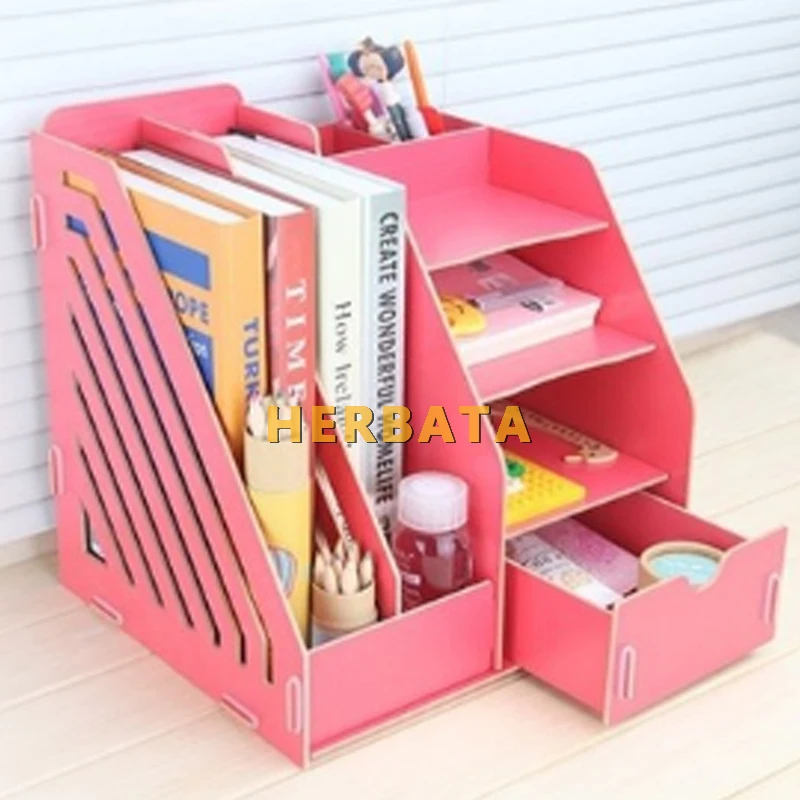 Деревянный самодельный карандаш для ручек/держатель документов настольный