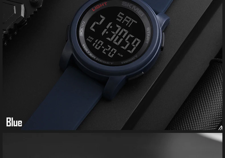 SKMEI мужские военные уличные спортивные часы водонепроницаемые Relojes электронные светодиодный цифровые наручные часы Relogio Masculino 1257