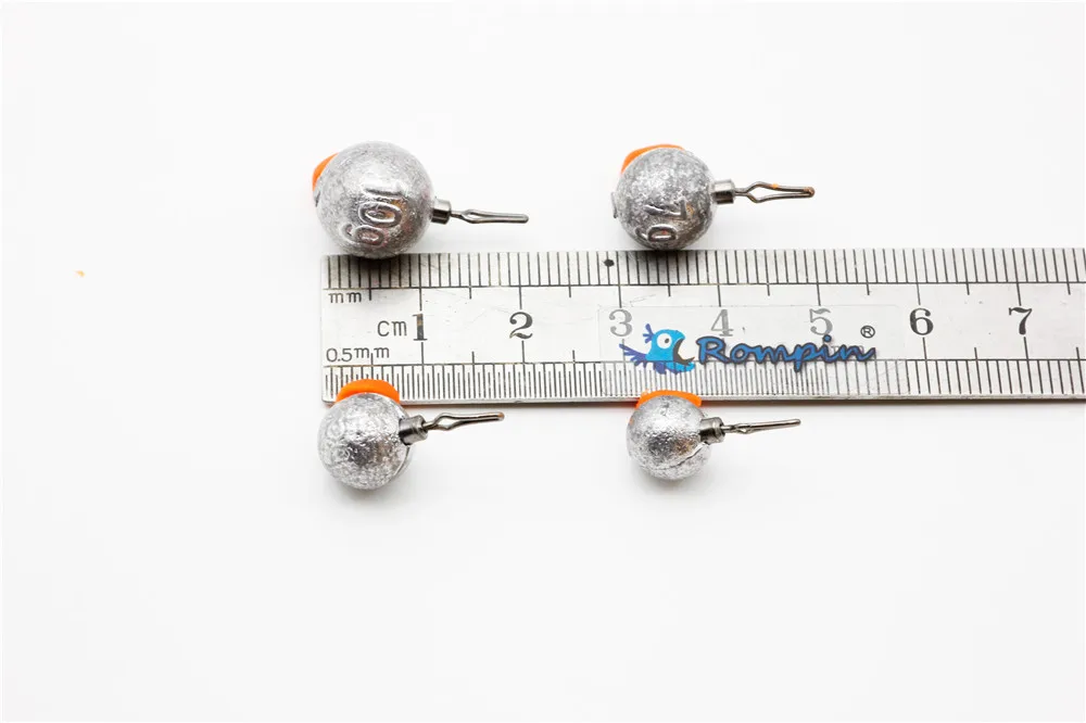 Rompin 5 шт./лот, Осенний рыболовный грузик из свинца, Wacky Rig, вращающийся на 360 градусов, с поворотным креплением, морские рыболовные снасти, 3,5 г, 5 г, 7 г, 10 г
