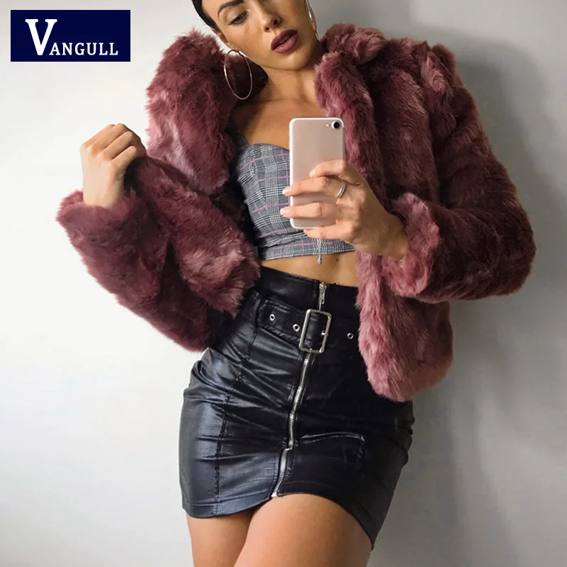 Vangull 2019 весенне летние Сексуальные облегающие мини юбки из искусственной кожи женские на молнии с