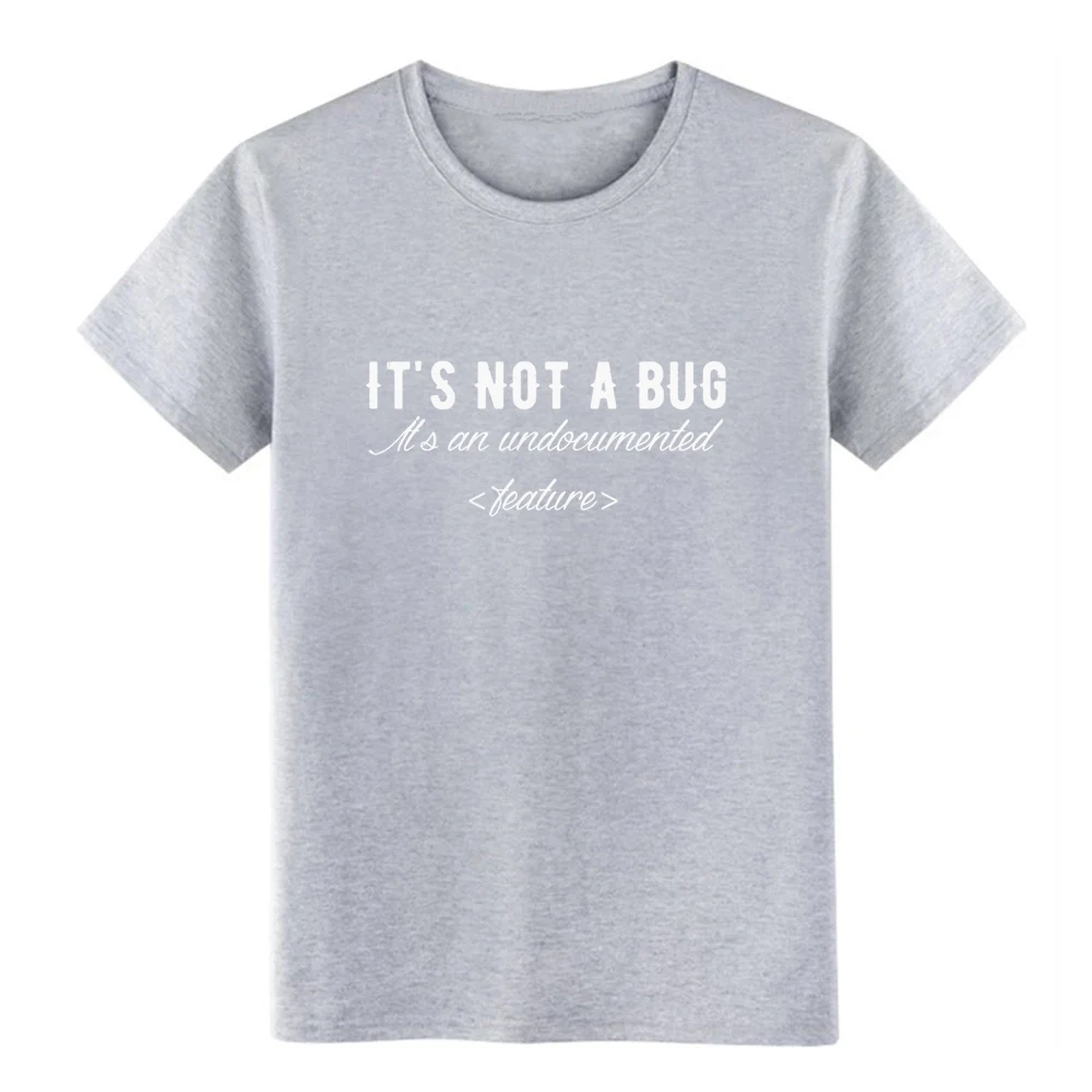 Футболка с надписью Buck it s not a bug undoortized featur хлопковая вырезом лодочкой в уличном