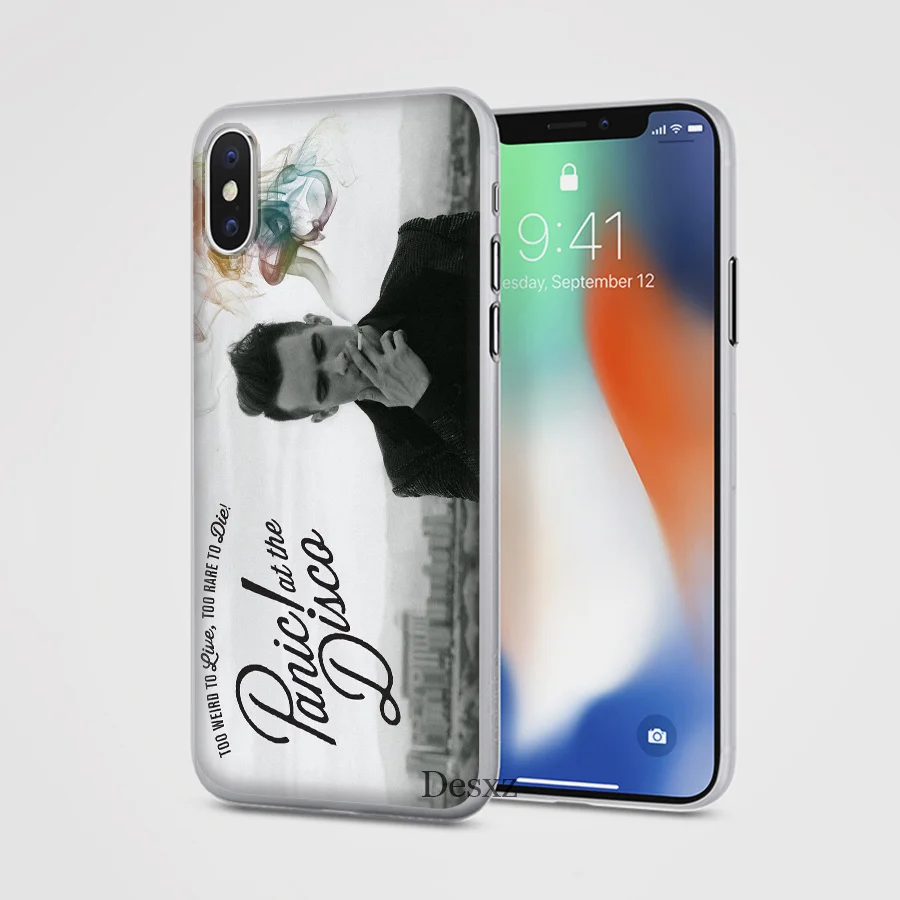 H9 Чехол для телефона iPhone 11 Pro 7 8 6 6s Plus X XR XS Max 5 5S SE чехол Panic At The Disco - Цвет: H9