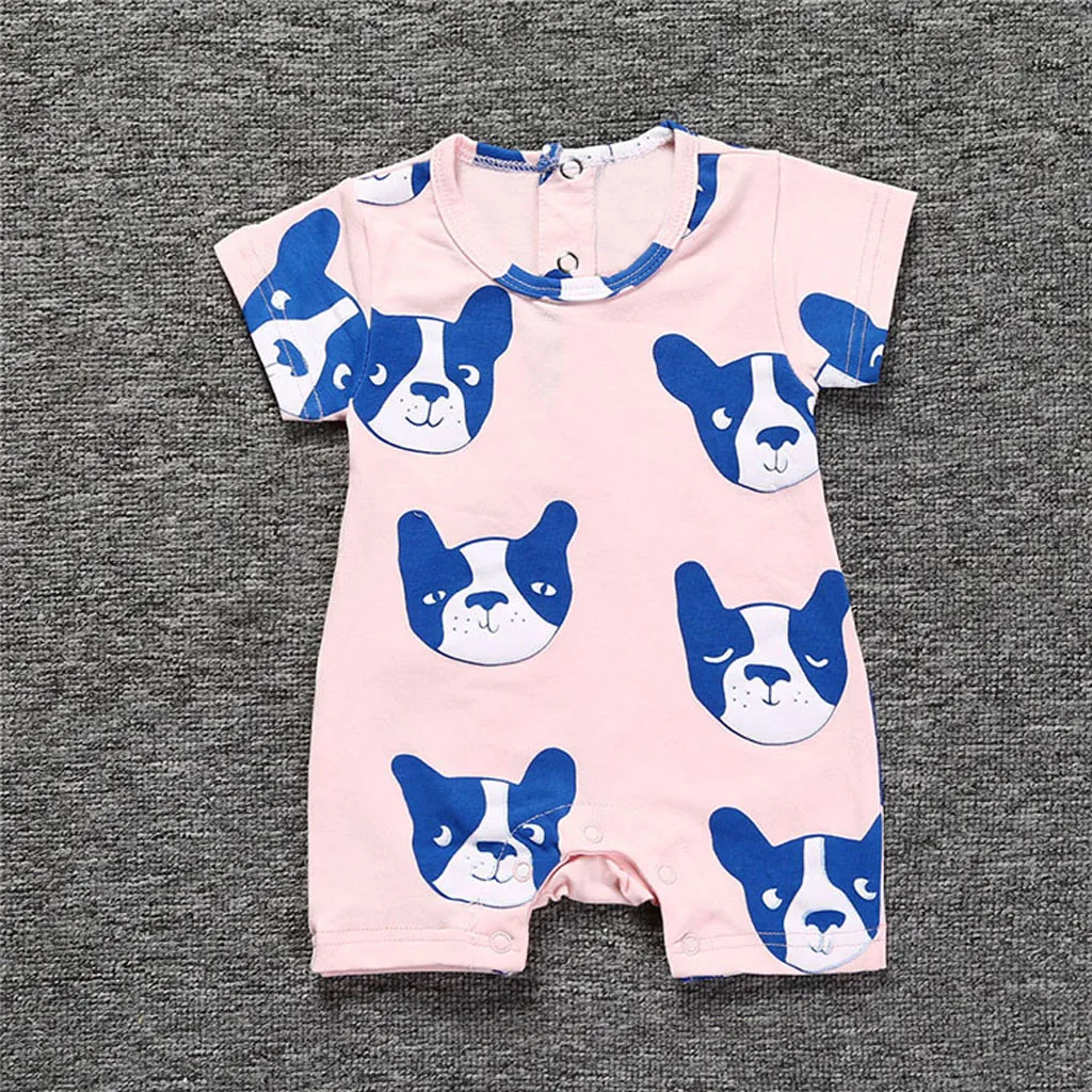 SAGACE/комбинезон с короткими рукавами для новорожденных девочек и мальчиков