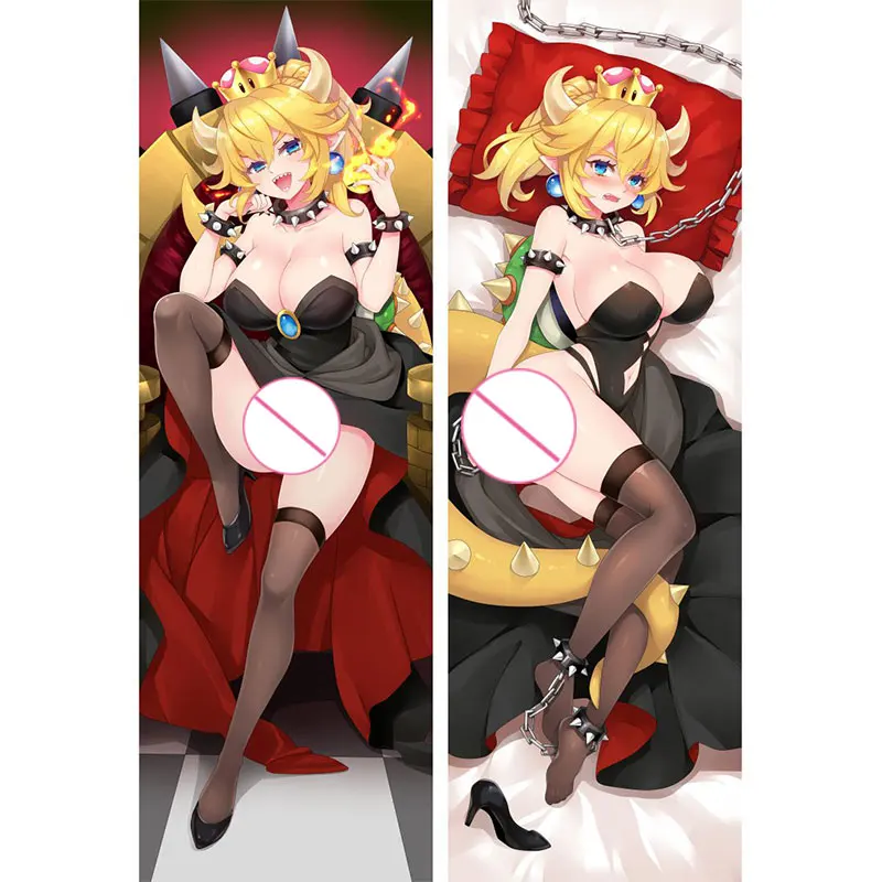 Сексуальная двухсторонняя наволочка с принтом Dakimakura аниме постельное белье