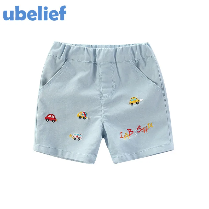 Ubelief Лето 2017 г. Детские однотонные шорты Одежда для мальчиков Прекрасный стиль