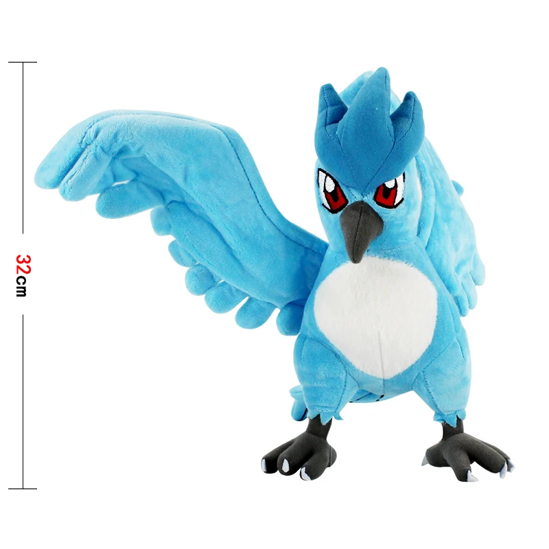 C opp bag 10-12 дюймов 5 стилей Zapdos& Articuno& Moltres& Ho-oh блестящие милые мягкие игрушки для детей мягкий хлопок Дети День рождения Рождество - Цвет: C opp bag