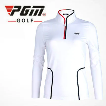 

2018 New arrival Slim golf T shirts women's long-sleeve shirt High quality women's clothes size S-XL