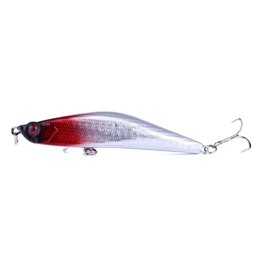 5PCS 85mm 15g Spring Sea Hard Fishing Lure VIB Bait Pencil Sinking 3D Eyes Dropship | Спорт и развлечения