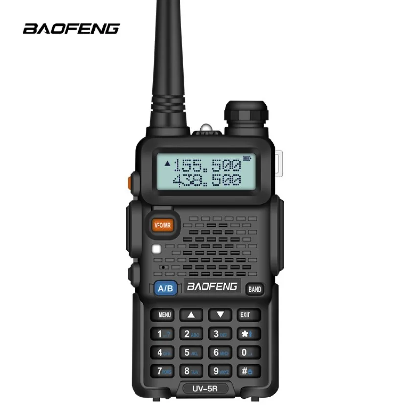 Baofeng UV-5R двухсторонняя радио двухполосная рация двойной дисплей Беспроводная связь UV5R рация UV5R трансивер