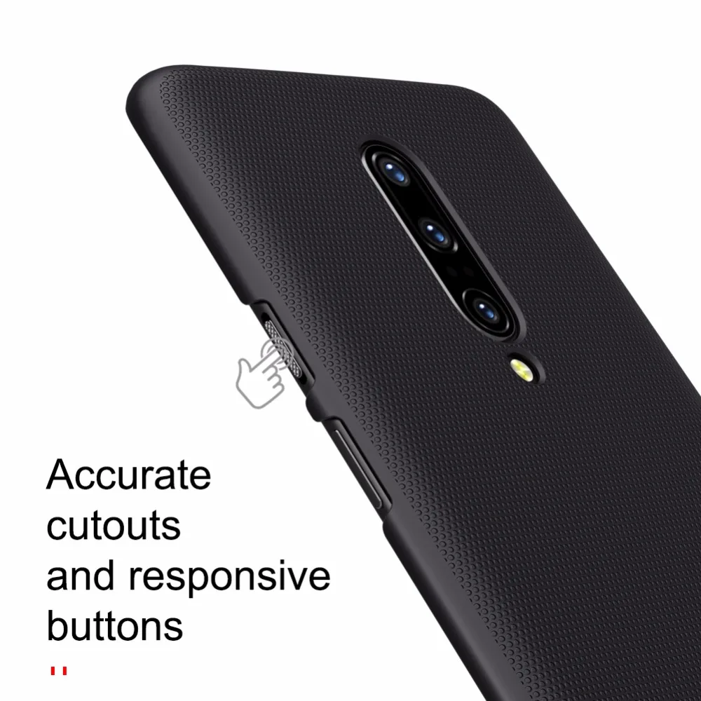 Чехол для oneplus 7 T, чехол для oneplus 7 pro, NILLKIN, суперматовый чехол, матовая задняя крышка, чехол для oneplus 7 T, Подарочный держатель
