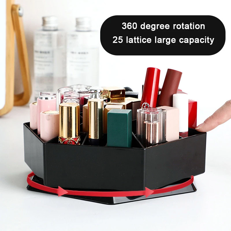Органайзер для макияжа коробка хранения косметики губной помады ювелирных