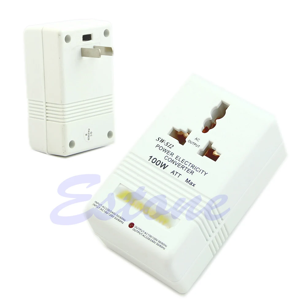 Профессиональный 220/240V постоянного тока до 110/120V Мощность Напряжение