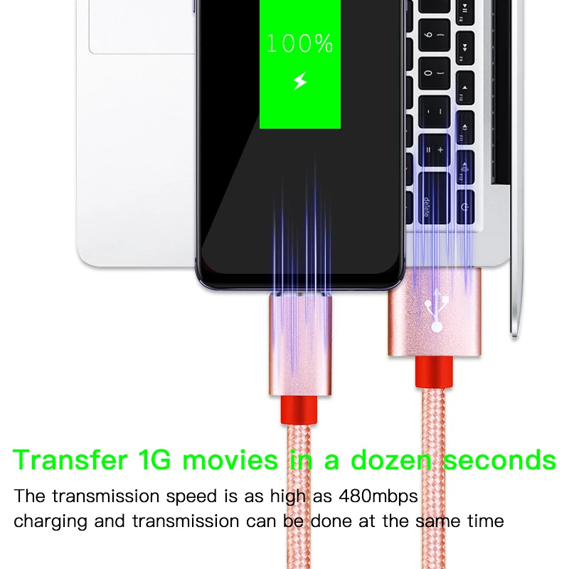 Shuliancable Micro USB кабель 2.4A нейлон Быстрая зарядка USB кабель для передачи данных для samsung huawei Xiaomi Redmi LG Microusb кабель зарядного устройства