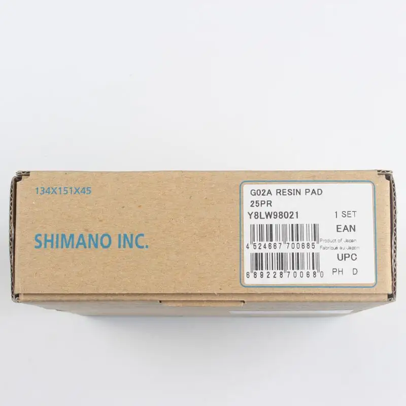 Shimano G02A смола диск тормозных колодок и весна для M987 M985 M9000 M8000 M785 M7000 M675 M666 M615 S700 CX75