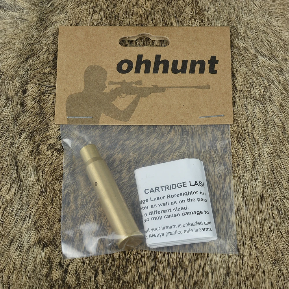 Картридж для охотничьей винтовки ohhunt CAL 8x57JRS с красным лазером|red laser bore sighter|laser