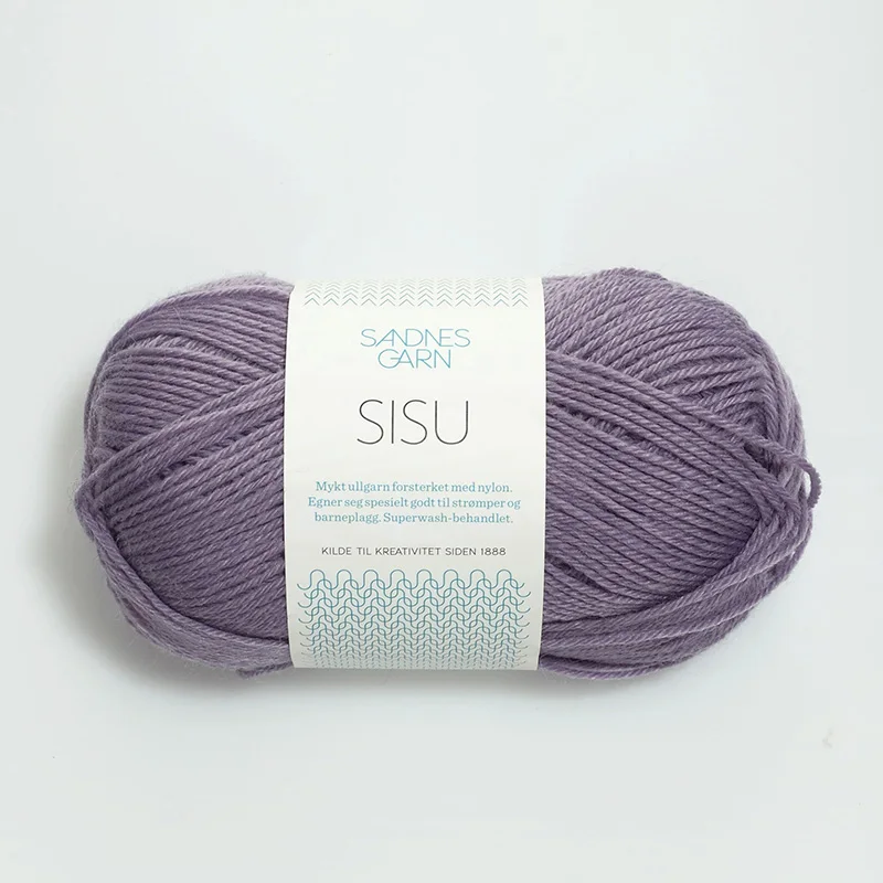 1*50 г мяч Sandnes Garn Sisu шерсть смешанная пряжа ручной вязки пряжа для детских свитеров 80% шерсть 20% нейлон - Цвет: 5224
