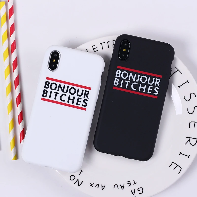 

Graffiti Candy Color Back Cover Lovely Letter Quote Soft Phone Case Fundas For iPhone 12 11 Pro 7Plus 7 8 8Plus X XR XS Max