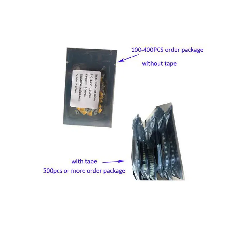 

2000pcs 5730 SMD LED 0.5W White 50-65lm Ultra Bright Diode Regisitered Air Mail