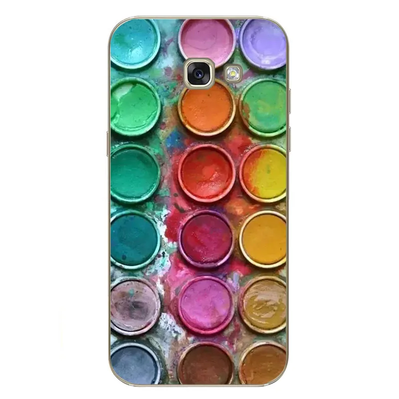 Для Samsung Galaxy A3 2017 силиконовый чехол мягкий A320 TPU для A5 A7 чехлы телефонов|Бамперы| |