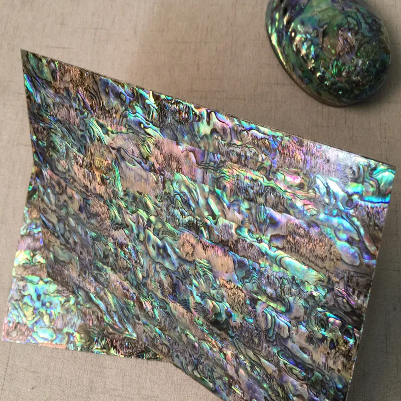 1 мм Толщина новозеландского abalone shell лист перламутровый ламинат для музыкального инструмента и деревянной инкрустации