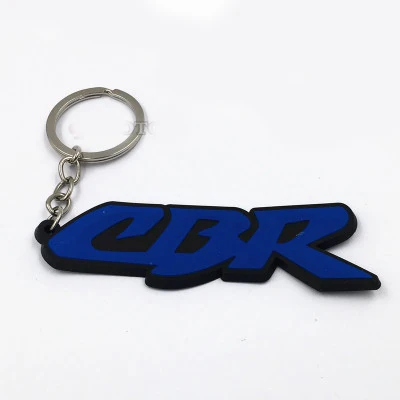Модный мотоциклетный мягкий резиновый брелок с логотипом для CBR CBR600RR CBR1000RR CBR250