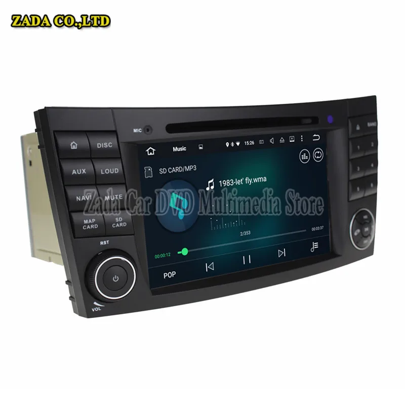 NAVITOPIA 7 дюймов 1024*600 4 ядра 2 ГБ Android 1 автомобилей Радио gps для Benz W211/W219 (2002/03-2008) /W463