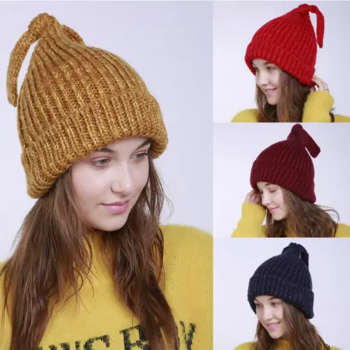 Bubble вязать громоздкие CC мешковатые Beanie Oversize зимняя шапка лыжный кепки Череп для