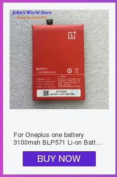 Для Oneplus one аккумулятор 3000/3100mAh BLP571 Li-on Аккумулятор встроенный для Oneplus 1 One Plus 1 сотовый телефон+ Бесплатные инструменты