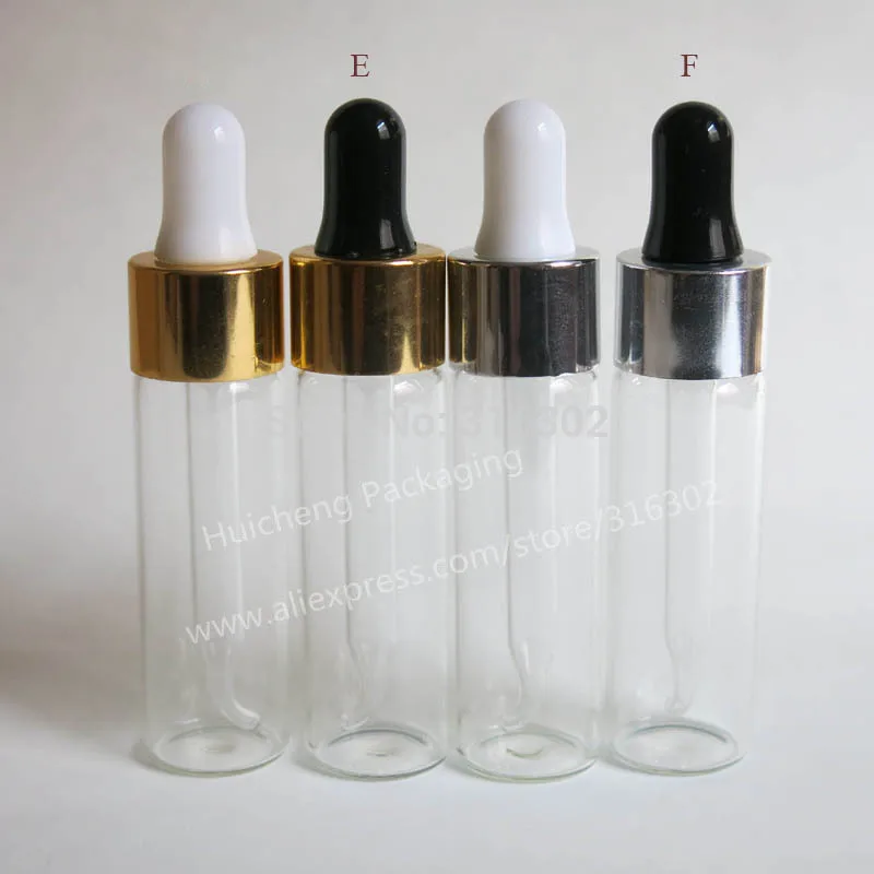 15 мл пустые прозрачные стеклянные капельницы для эфирных масел куб. См