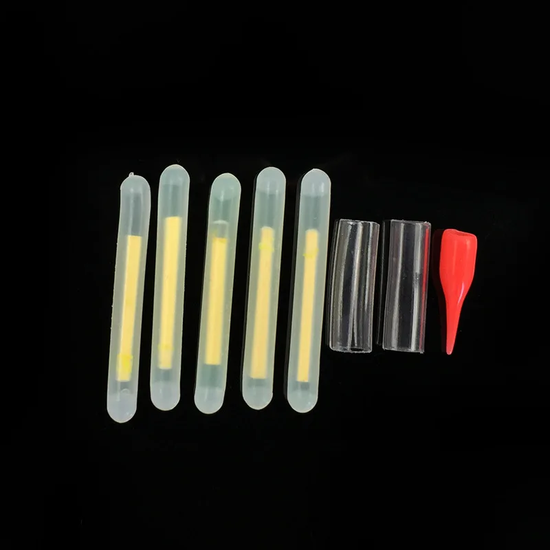 50pcs/20pcs 4.5*37mm Fishing Float Fluorescent Lightstick Light Night Rod Lights Dark Glow Stick Useful Tackle | Спорт и развлечения