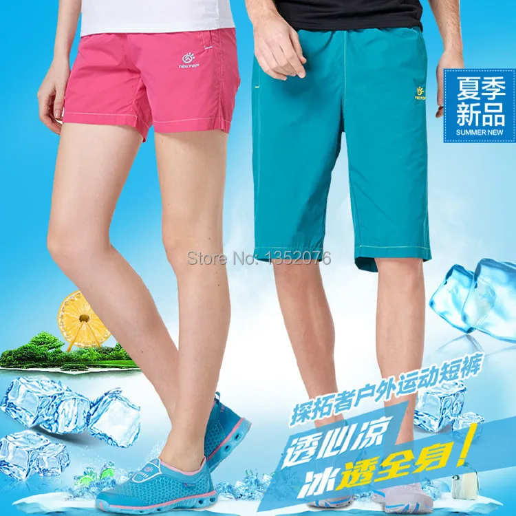 New Tectop Brand Summer Outdoor Sport Quick Dry Breathable Male Short Pants Men Fast Hiking Beach Shorts S-XXL Free Shipping | Спорт и