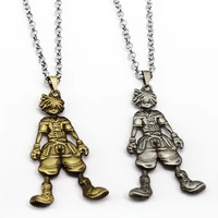 wholesale kingdom hearts sara action figure keychain metal pendant 1 necklace accessories toy