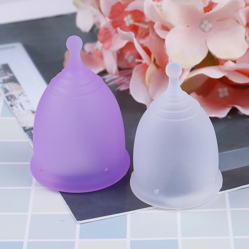 1 шт. медицинский сорт силиконовые менструальные чашки для женщин Женский гигин