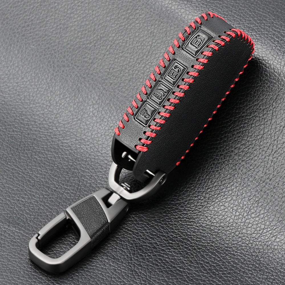 Новый дизайн дистанционный смарт чехол для ключей кожаный брелок Чехол