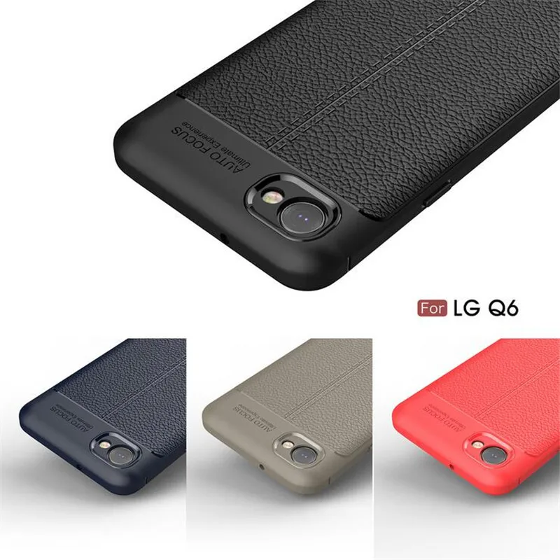 DR.DESIRE Ultra Slim Phone Cases For LG Q6 Plus V30 Luxury Soft Silicone Gel Cover Shockproof Coque X600 X600K |