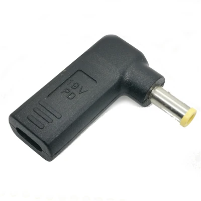DC5030mm Зарядное устройство для ноутбука адаптер конвертер usb type C Женский Dc разъем питания до 7,4*5,0 мм 4,5*3,0 мм 5,5*2,5 мм для lenovo Asus адаптер для ноутбука - Цвет: DC5030mm