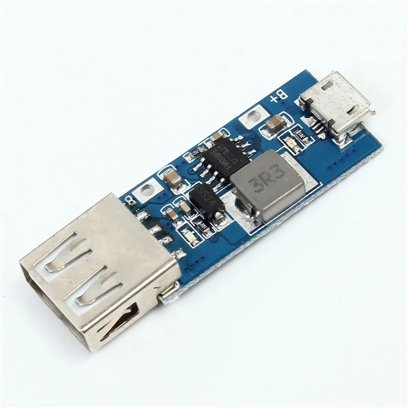 Модуль повышения мощности Регулируемый блок питания USB для смартфона 3 в В 7 4 2 до 5