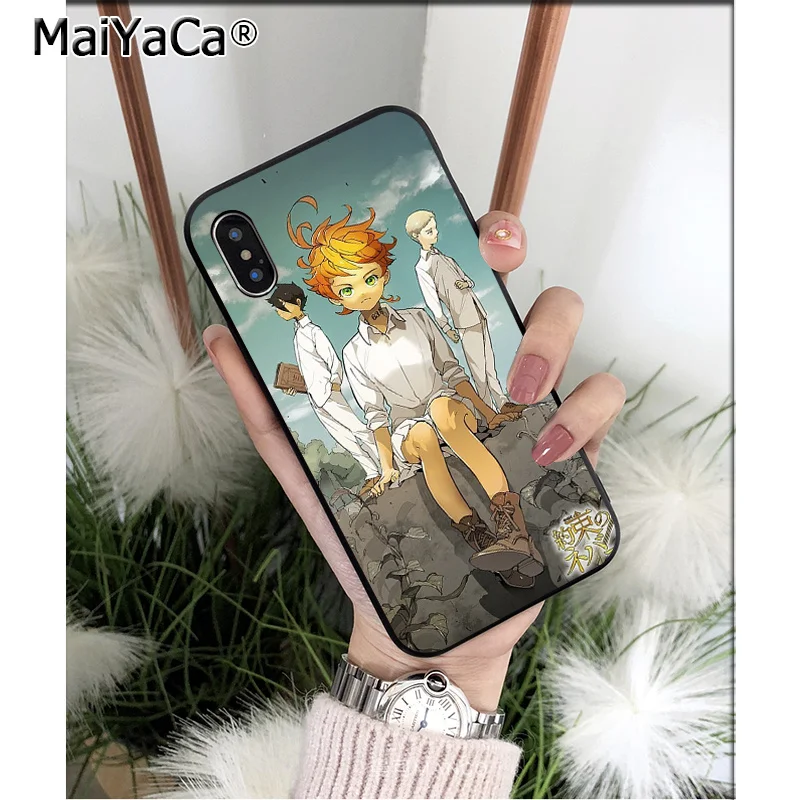MaiYaCa аниме обещанный Neverland TPU мягкие Аксессуары для телефона чехол iPhone X XS MAX 6 6S 7 7plus
