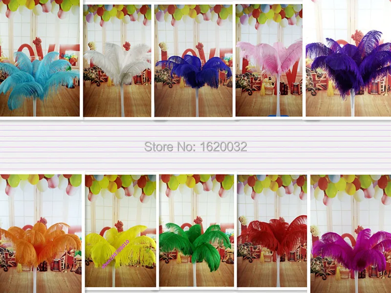 

Hot sale manufacturers selling 10 pcs purple ostrich feathers 20-22 inches / 50-55 cm good