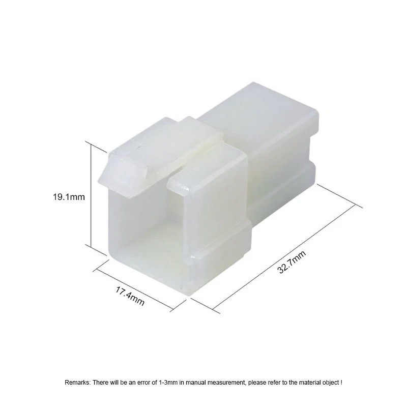 CJT 10Pcs 17.4x19.1x32.7mm Connector Compact Wire Wiring Conductor Terminal Block White PA6 Set | Обустройство дома