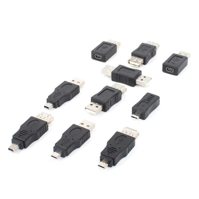 USB адаптер переходник micro mini changer 10 шт.|Соединители| |